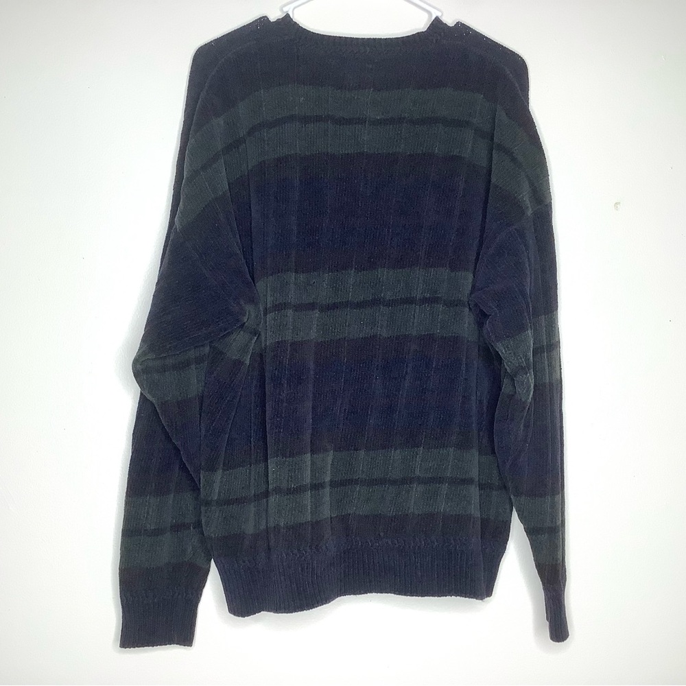 < Vintage Nautica 100% Cotton Striped Sweater > - Picture 5 of 5